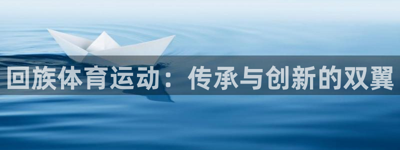 JJB竞技宝官方正版app五金厂：回族体育运动：传承与创新的