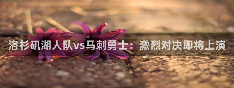 857直播体育nba：洛杉矶湖人队vs马刺勇士：激烈对决即将上演